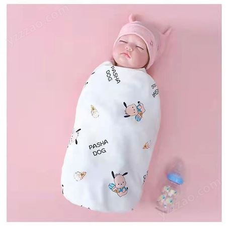 婴儿抱被新生儿包巾包被四季纯棉包单宝宝裹布包布抱毯襁褓春夏秋