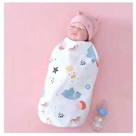 初生婴儿儿抱被产房新生包单衣服包被纯棉秋冬春秋款0一3月出院厚